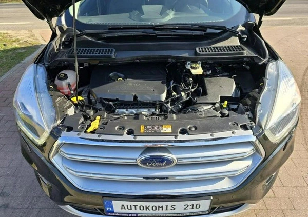 Ford Kuga cena 68900 przebieg: 70000, rok produkcji 2017 z Kalisz małe 352